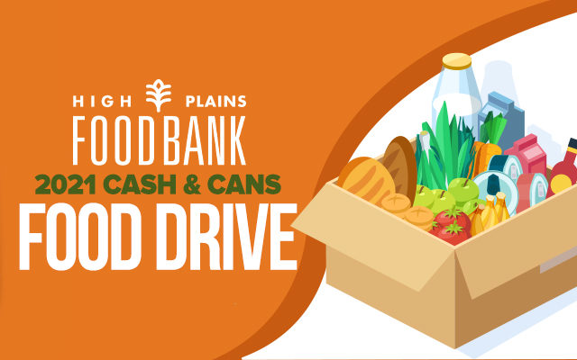 Cash And Cans Food Drive – Click Here To Donate!