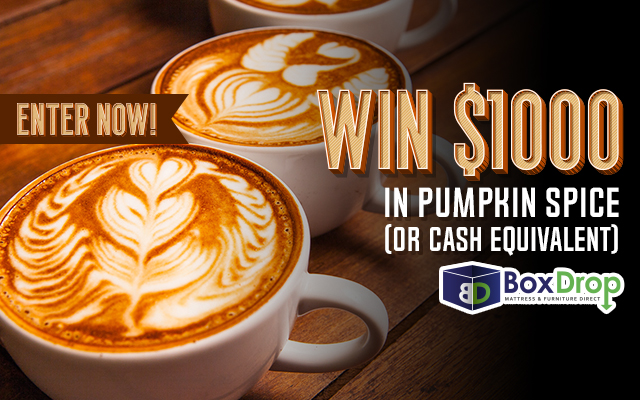 Win $1000 in Pumpkin Spice!