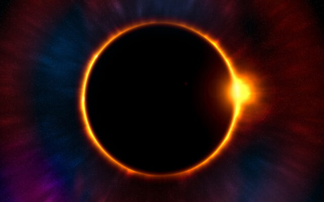 Ring of Fire with Dark Side of the Moon!